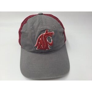 Washington State University Cougars Zephyr Mesh Trucker Snapback Hat Cap NCAA